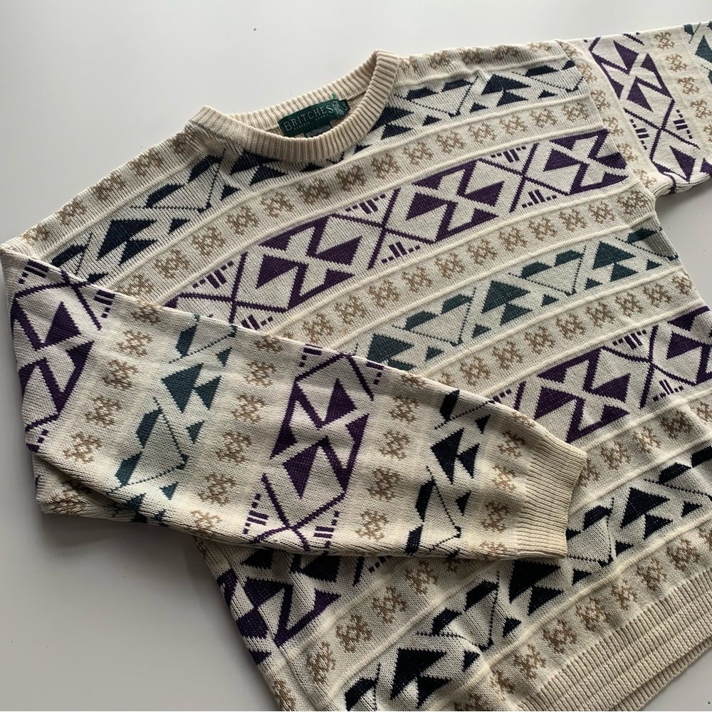 Vintage Britches grandpa sweater size L